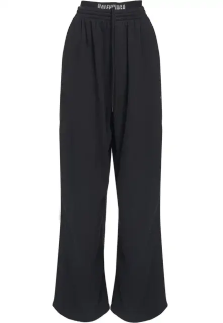 Balenciaga Double Waisted Sweatpants Black — product photo