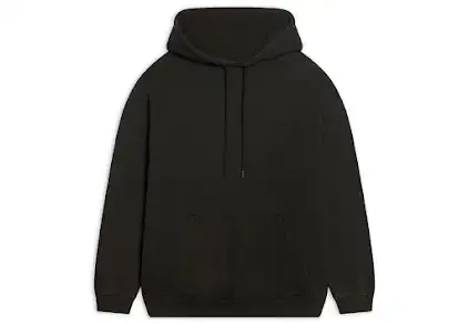 Balenciaga Embroidered Hoodie Black — product photo