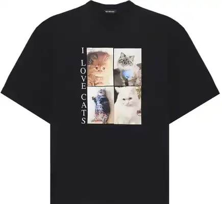 Balenciaga I Love Cats Tee — product photo