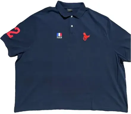 Balenciaga Polo Shirt Navy — product photo