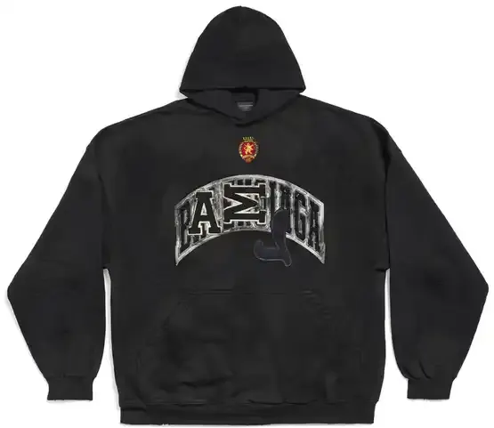 Balenciaga Skater Hoodie Black — product photo