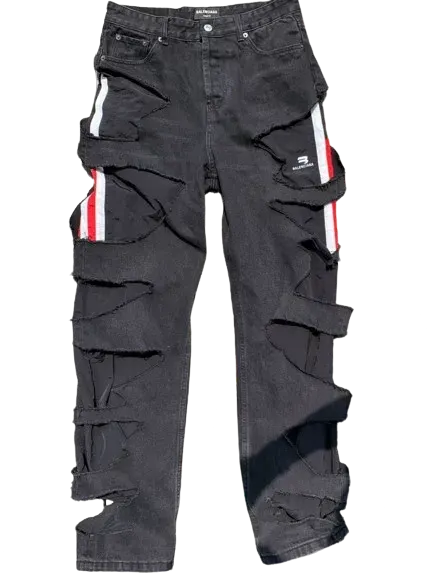 Balenciaga Slashed Jeans (4 Variants)