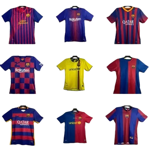 Barcelona Retro Football Jerseys 1992-2020 (31 Variants) — product photo