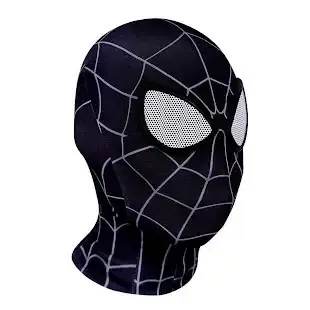 Black Spider Man Mask — product photo