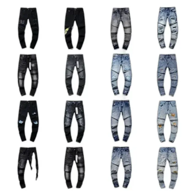 Bunch of Amiri Distressed Jeans — product photo