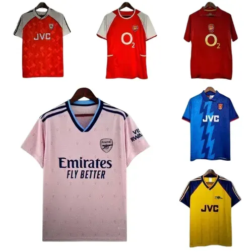 Bunch of Arsenal Football Jerseys (37 Variants) — product photo