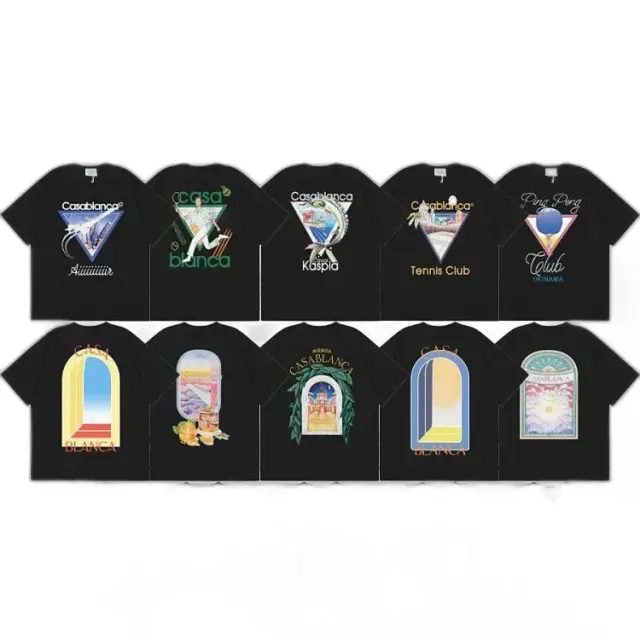 Bunch of Casablanca Graphic T-Shirts — product photo