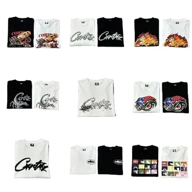 Bunch of Corteiz Graphic Tees #1 (43 Variants) — product photo