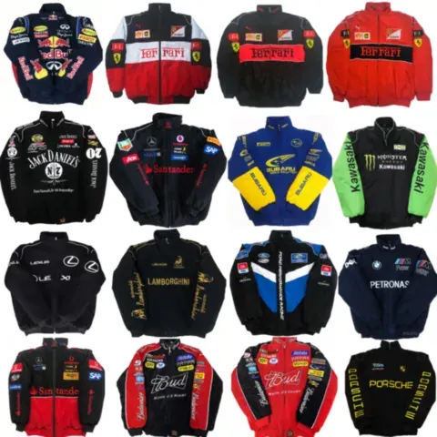 Bunch of F1 Racing Jackets (23 Variants) — product photo