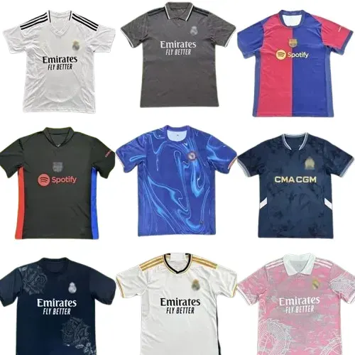 Bunch of Football Jerseys — product photo