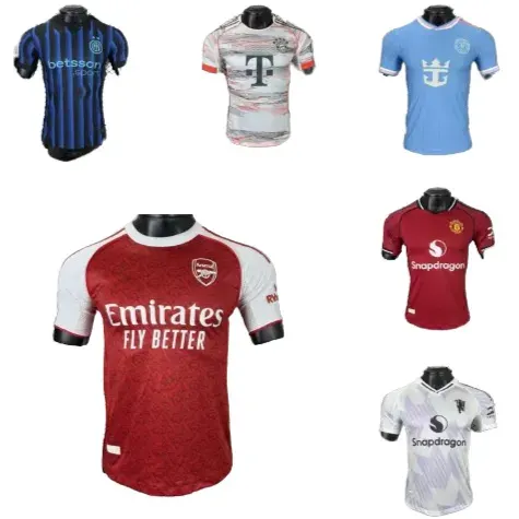 Bunch of Football Player Edition Jerseys #2 (64 Variants) — product photo