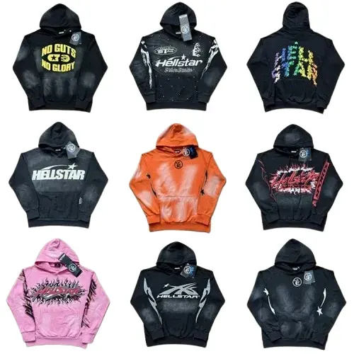 Bunch of Hellstar Graphic Hoodies — product photo