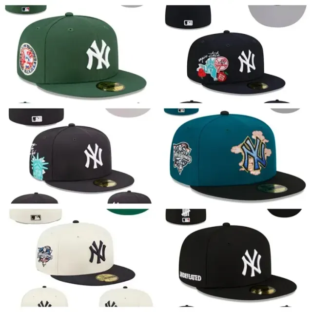 Bunch of MLB Embroidered Caps — product photo