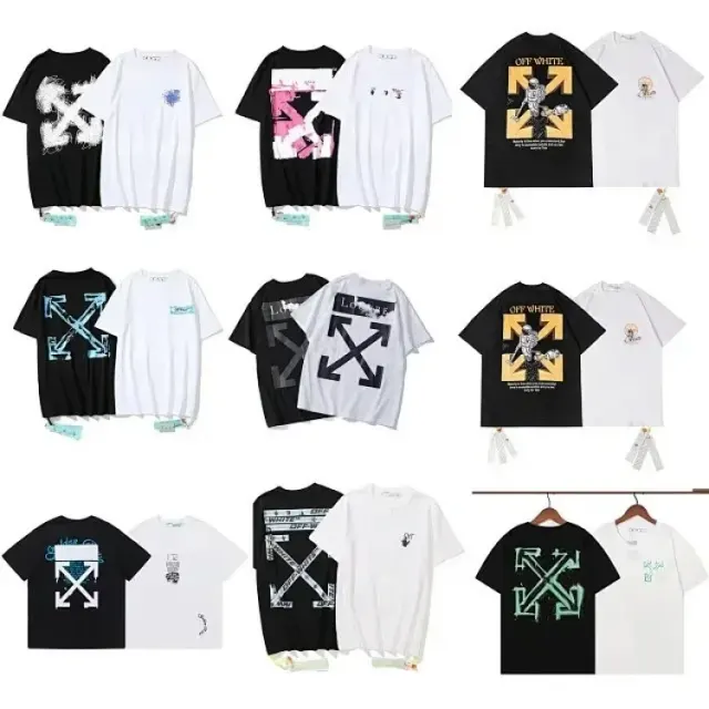 Bunch of Off-White Arrows Tees — product photo