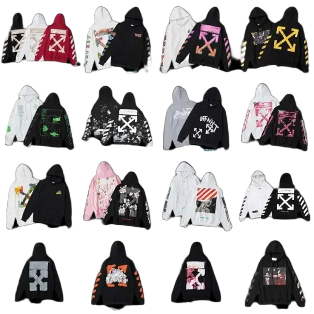 Bunch of Off-White Hoodies — product photo