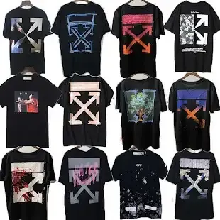 Bunch of Off-White Tees (112 Variants) — product photo