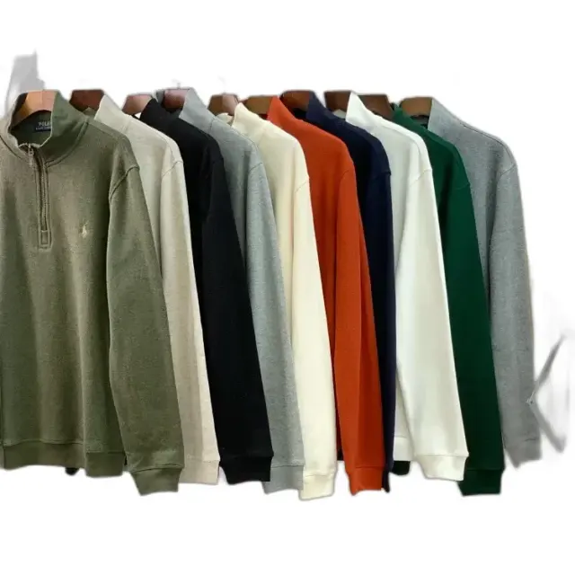 Bunch of Polo Ralph Lauren Quarter-Zip Sweaters — product photo