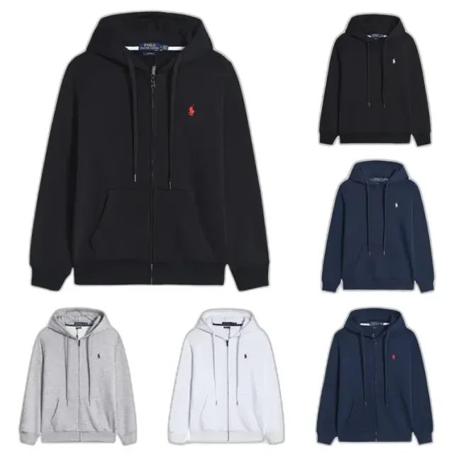 Bunch of Polo Ralph Lauren Zip Hoodies — product photo