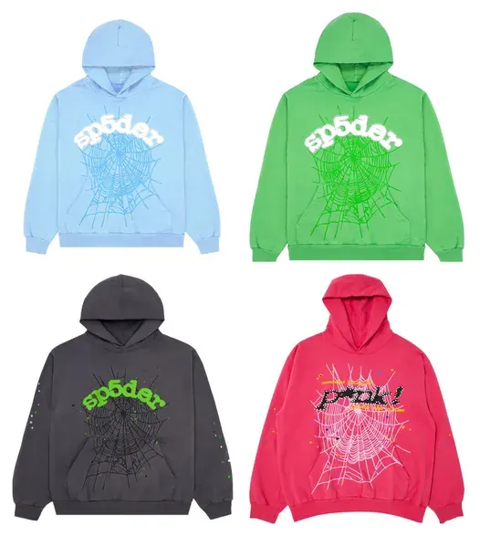 Bunch of Sp5der Websuit Hoodies + Pants #2 — product photo