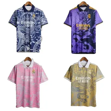 Bunch of Special Edition Real Madrid Football Jerseys (40 Variants) — product photo