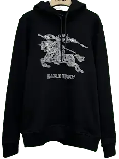Burberry Horse Knight Logo Hoodie — product photo