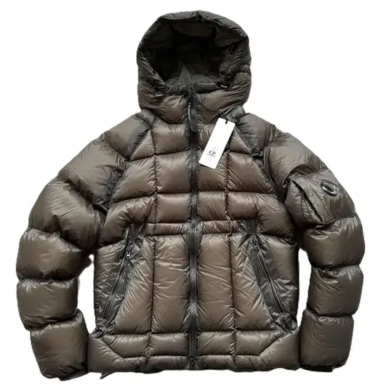 C.P Company Puffer Jacket Brown — product photo