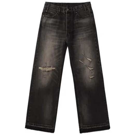 Celine Wesley Straight-Leg Distressed Jeans — product photo