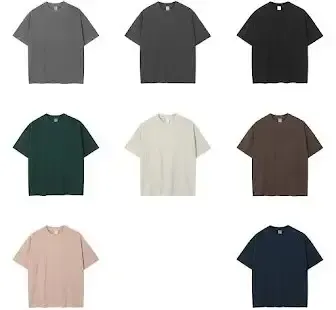 Cheap Unbranded Blank Washed Tees #1 — product photo