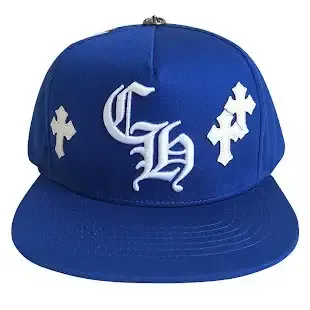 Chrome Hearts Blue Cross Patch Hat — product photo