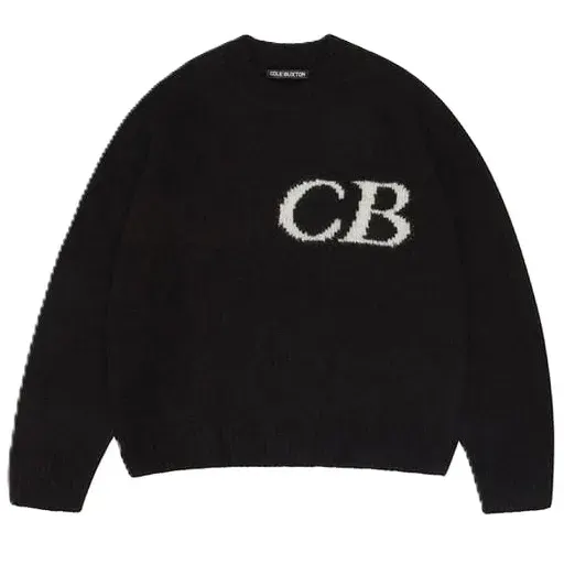 Cole Buxton CB Logo Knit Sweater — product photo