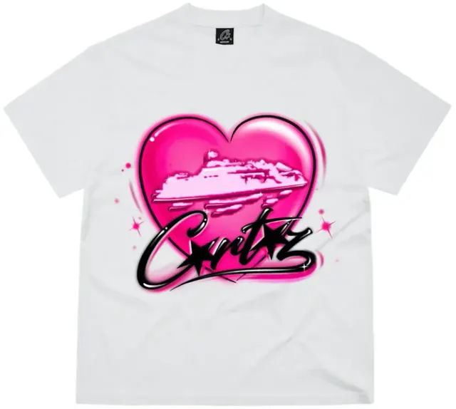 Corteiz Alcatraz Heart Tee — product photo