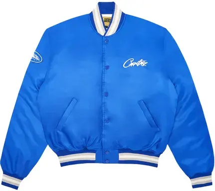 Corteiz Stadium Jacket Blue — product photo