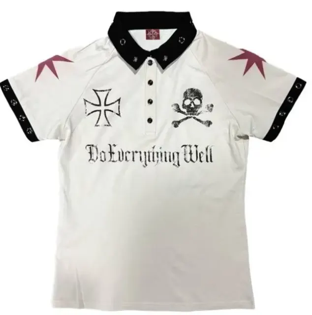 DETW Skull Polo — product photo
