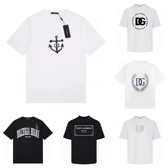 Dolce & Gabbana Logo Graphic Tees — product photo