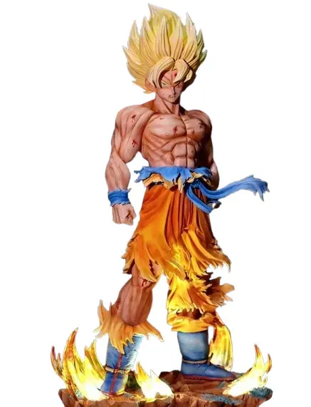 Dragon Ball Z Goku Battle-Scarred Figures — product photo