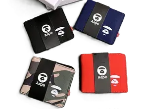 Embroided Aape Wallets (6 Variants) — product photo