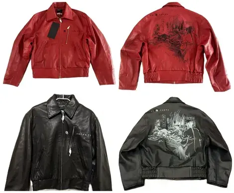 Enfants Riches Deprimes Pipe Leather Jacket — product photo