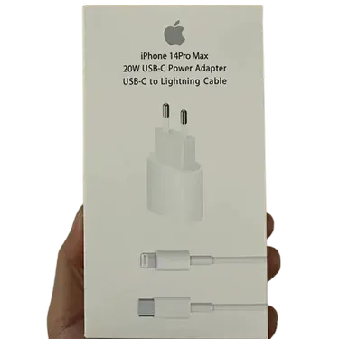 EU 20w USB C To Lightning Power Adapter — product photo