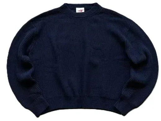 Firemade Navy Blue Knit Sweater — product photo