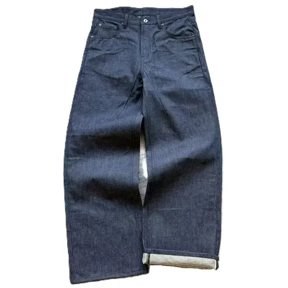Firemade Raw Denim Selvedge Jeans Dark Blue — product photo