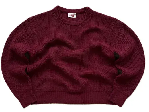 Firemade Red Knit Sweater — product photo
