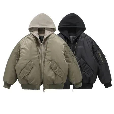 Flee GFN All In Hooded Bomber Jackets (2 Variants) — product photo