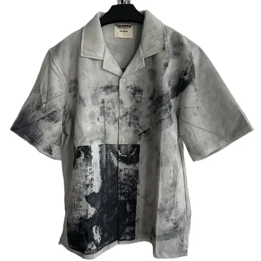 Hell System Dyed Short Sleeve Shirt — product photo