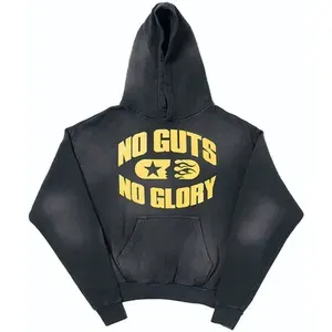 Hellstar No Guts No Glory Hoodie Black — product photo