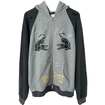 Human Voices Panther Zip-Up Hoodie — product photo