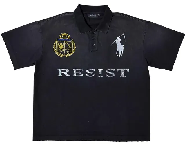 Human Voices Resist Grim Reaper Polo — product photo