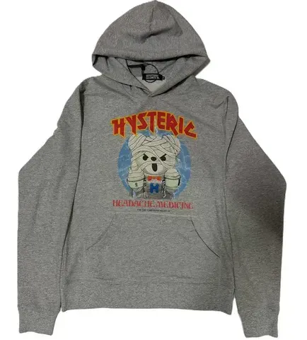 Hysteric Glamour "Headache Medicine" Bear Hoodie — product photo