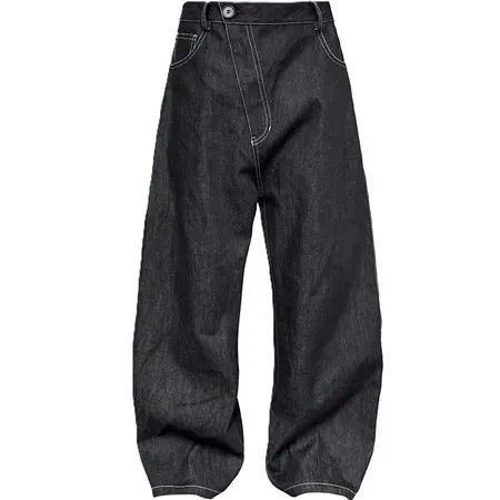 JCAESAR 12oz Raw Denim Banana Jeans — product photo