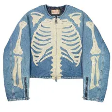 Kapital Denim Motorcross Bone Jacket — product photo