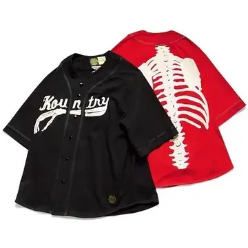 Kapital Densed Bone Baseball Jersey — product photo